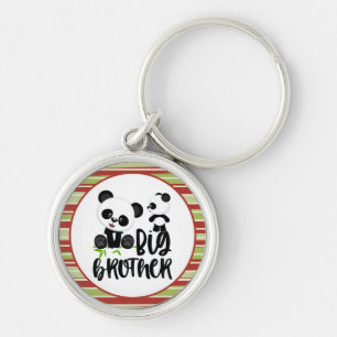 Chaveiro Pandas Grandes e Pequenas Cuecas com Grande Citaç