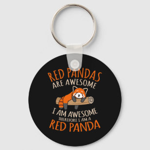 Chaveiro Pandas Vermelhas São Incríveis Pet Animal Panda Lo