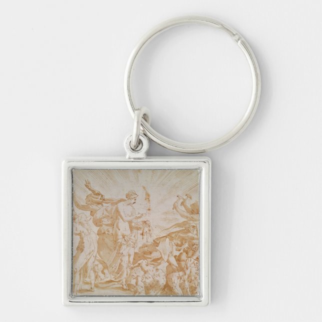 Chaveiro Pandora que abre a caixa (Frente)