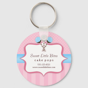 Chaveiro Panificação de Pop de Bolo Trendy