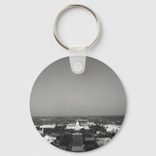 Chaveiro Panorama antigo do Capitólio de Washington EUA
