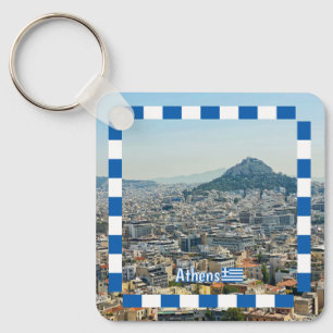 Chaveiro panorama de Atenas, viagem
