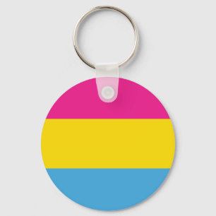 Chaveiro Pansexual Flag Keychains