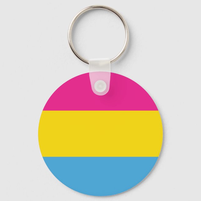 Chaveiro Pansexual Flag Keychains (Frente)