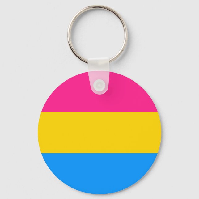 Chaveiro Pansexual Pride keychain (Frente)