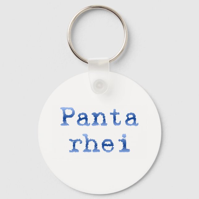 Chaveiro Panta rhei "Tudo corre" (Frente)