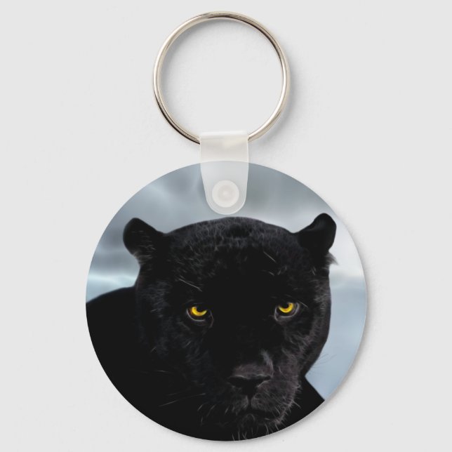 Chaveiro Panthera preto (Frente)