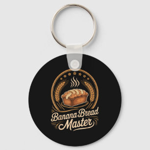 Chaveiro Pão de Banana Mestre Padeiro Chef Humor Outono Faz