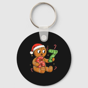 Chaveiro Pão de Mel Six Seven 67 Meme 6 7 Natal Engraçado