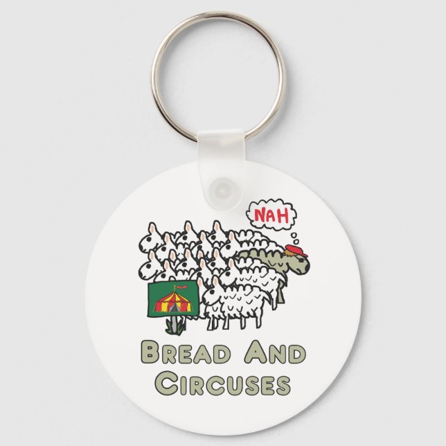 Chaveiro Pão e Circos (Frente)