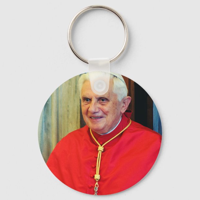 Chaveiro Papa alemão Bento (Frente)