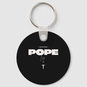 Chaveiro Papa Católico Leo Xiv - Religioso Inspirado na Fé