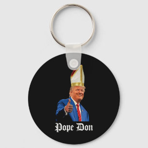 Chaveiro Papa Don - Donald Trump Novo Papa Católico