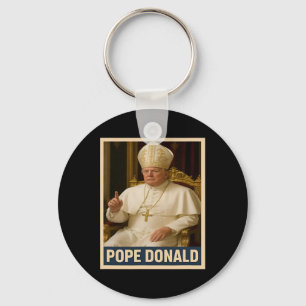 Chaveiro Papa Donald Pope Trump Pope Donald Trump Político