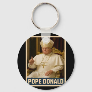 Chaveiro Papa Donald Pope Trump Pope Donald Trump Político