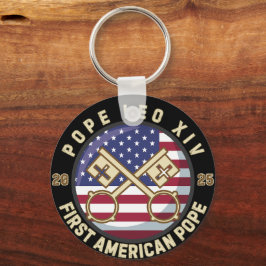Chaveiro Papa Leão XIV, Primeiro Papa Histórico Americano