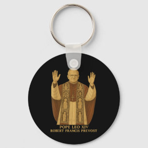 Chaveiro Papa Leo Xiv Robert Francis Prevenir Papa 2025
