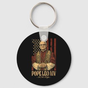Chaveiro Papa Leo Xiv Robert Francis Prevost