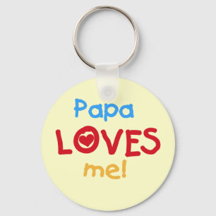 Chaveiro Papa me ama T-shirts e presentes