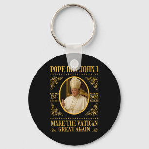 Chaveiro Papa Trump Don John I Engraçado Sátira Política