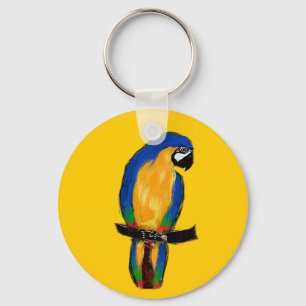 Chaveiro Papagaio Azul