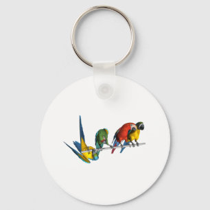 Chaveiro Papagaio do Macaw