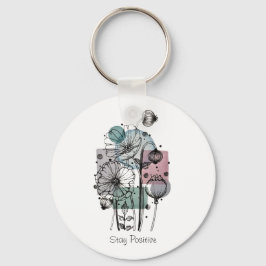 Chaveiro Papagaios Em Tinta E Aquarela