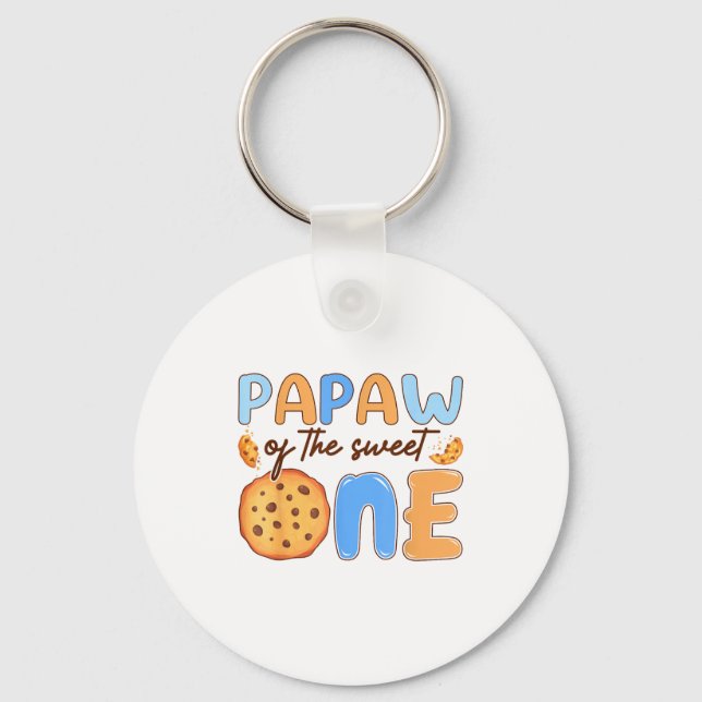 Chaveiro Papai Do Doce Biscoitos E Leite Aniversário P (Frente)