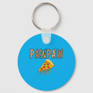 Chaveiro Papai do Menino Menina Amante de Pizza Família de