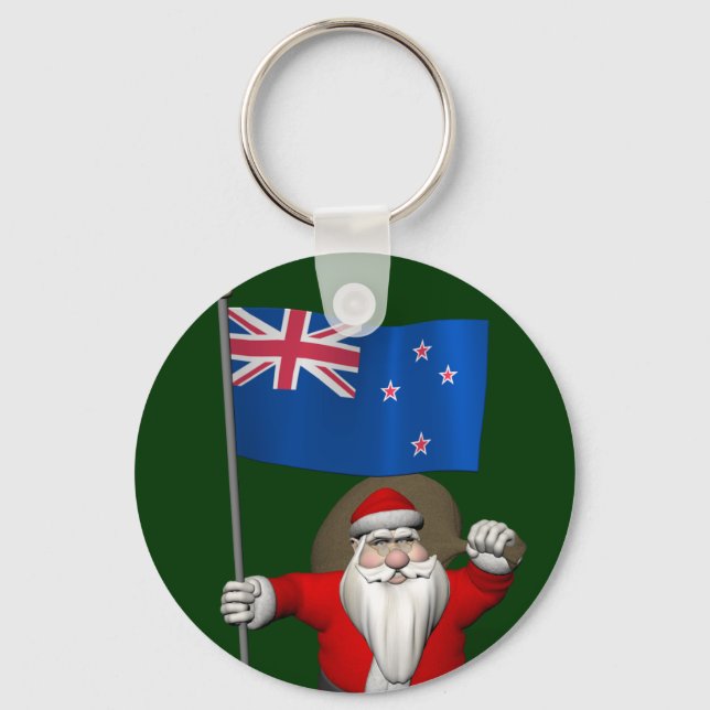 Chaveiro Papai Noel, Alferes Da Nova Zelândia (Frente)