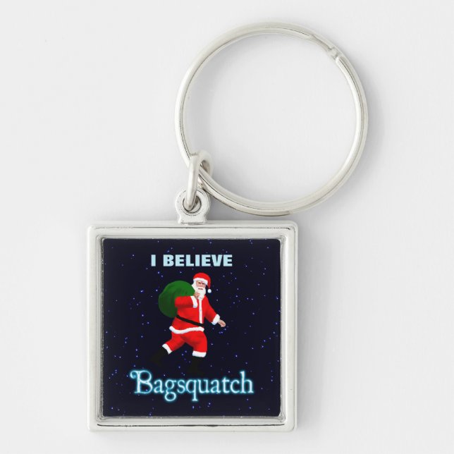 Chaveiro Papai Noel - Bagsquatch (Frente)