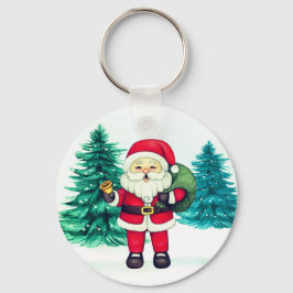 Chaveiro Papai Noel Cheio