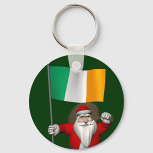 Chaveiro Papai Noel Com Alferes Da Irlanda