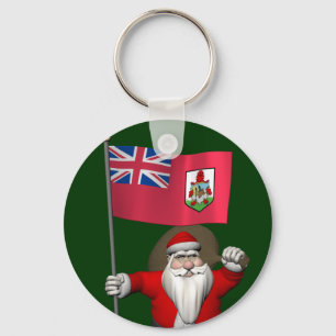Chaveiro Papai Noel Com Alferes Das Bermudas