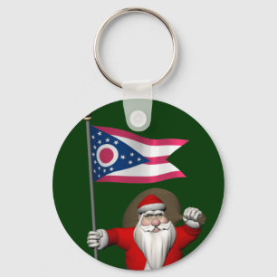 Chaveiro Papai Noel Com Alferes De Ohio