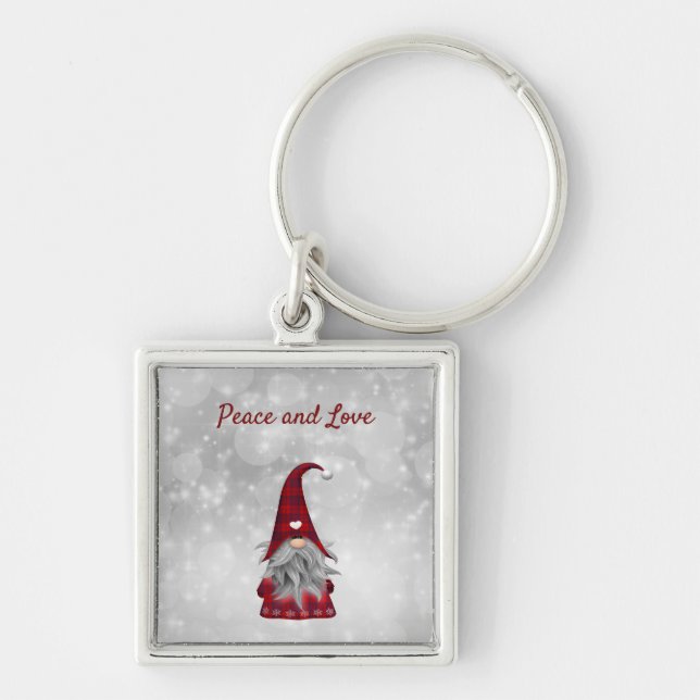 Chaveiro Papai Noel de Natal (Frente)