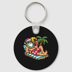 Chaveiro Papai Noel de sunga Festa de Natal de Verão na Pra