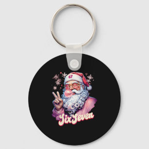 Chaveiro Papai Noel Engraçado Diz Seis Sete Natal 67 Meme X