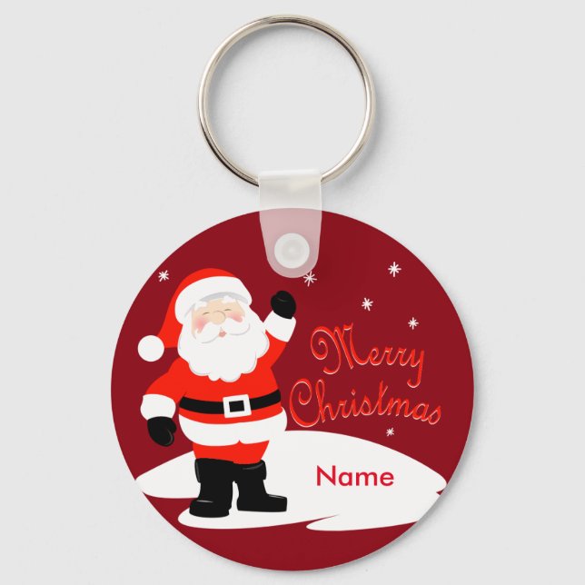 Chaveiro Papai Noel Felry Natal (Frente)