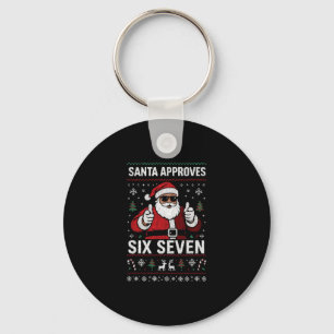 Chaveiro Papai Noel Legal Aprova 67 Camisetas de Natal Engr