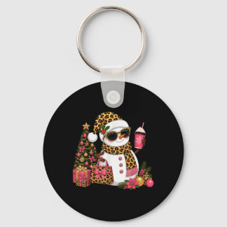 Chaveiro Papai Noel Leopardo Boneco de Neve Boujee Feriado