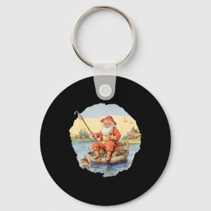 Chaveiro Papai Noel Pescando Natal Em Julho Pescador De Ver