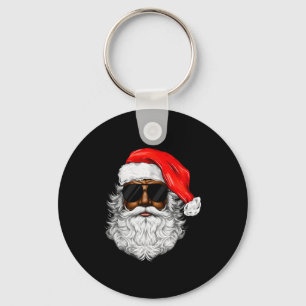 Chaveiro Papai Noel Preto Xmas Papai Noel Afro Americano Ne