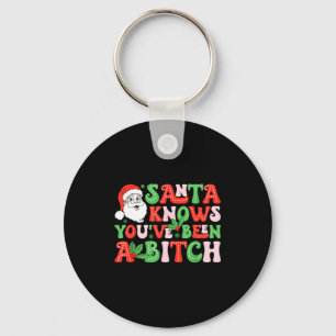 Chaveiro Papai Noel Sabe Que Você Foi Uma