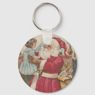 Chaveiro Papai Noel Vintage