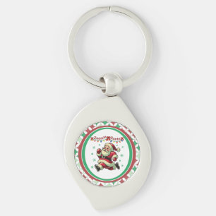 Chaveiro Papai Noel Zoomie Natal