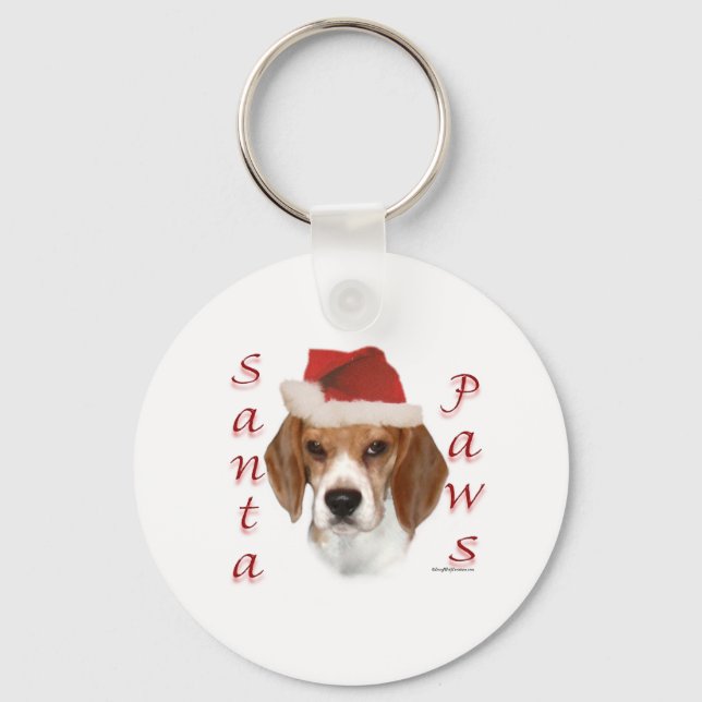 Chaveiro Papais noeis Beagle (Frente)