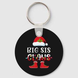 Chaveiro Papais noeis Big Sis Claus Elf Correspondente Grup