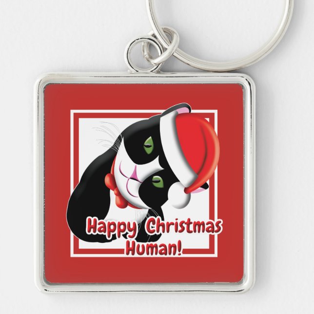 Chaveiro Papais noeis Cat (Frente)