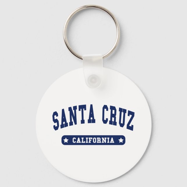 Chaveiro Papais noeis Cruz camisetas de Estilo da Faculdade (Frente)